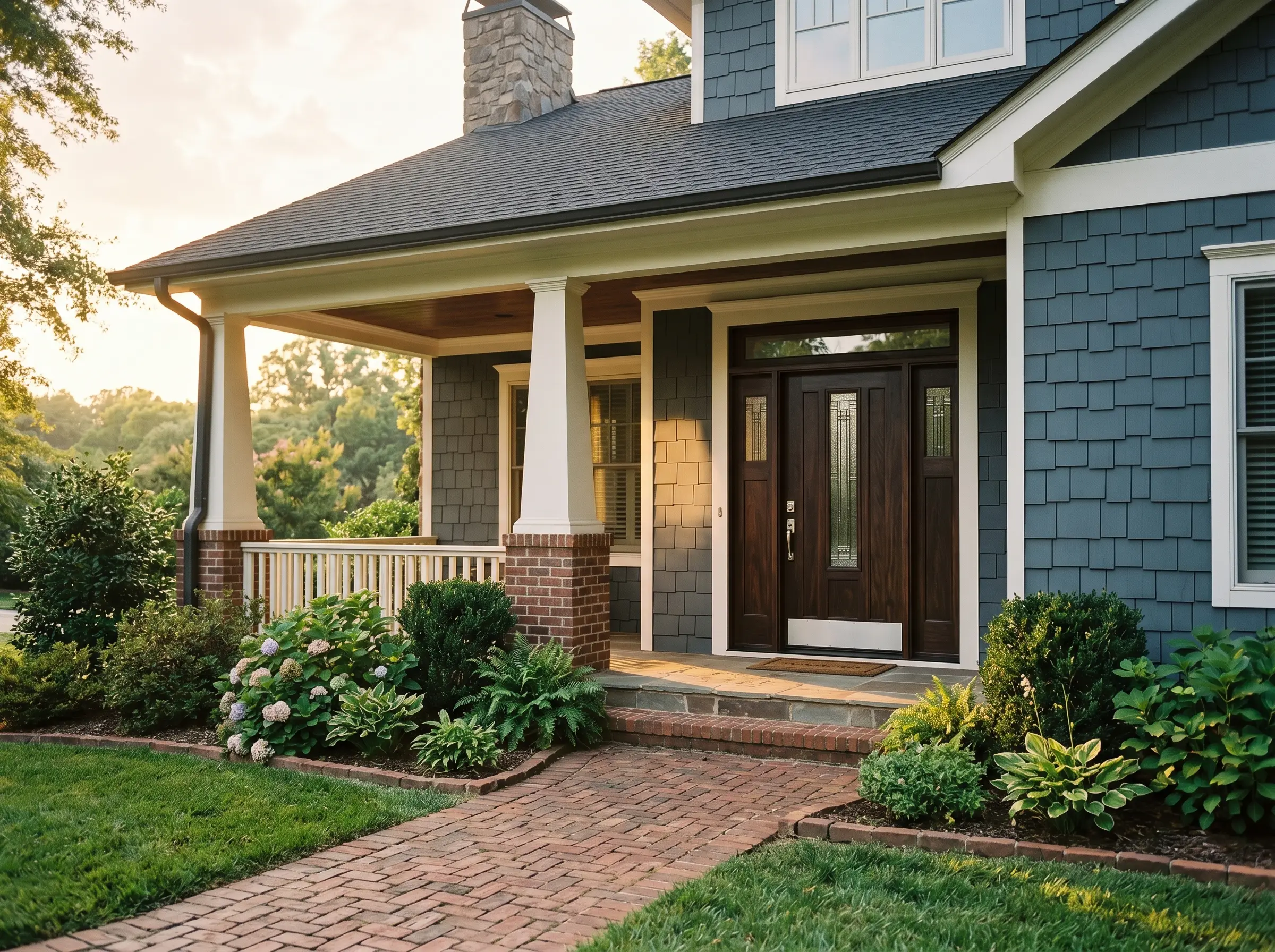 Entry Doors — installed example