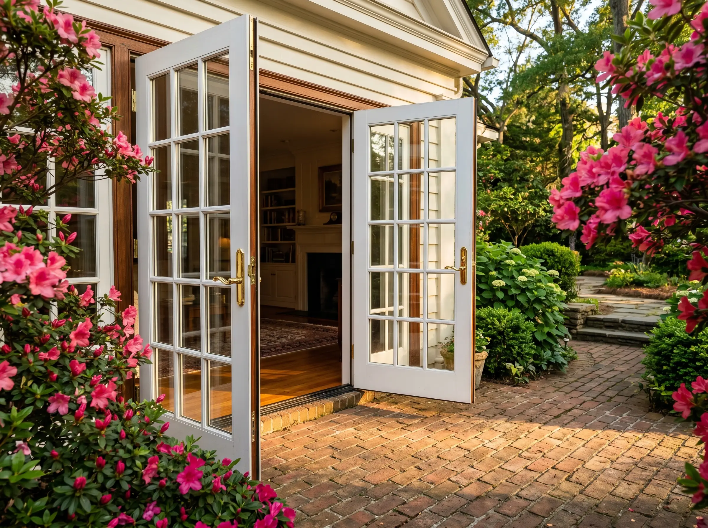 French Doors — installed example