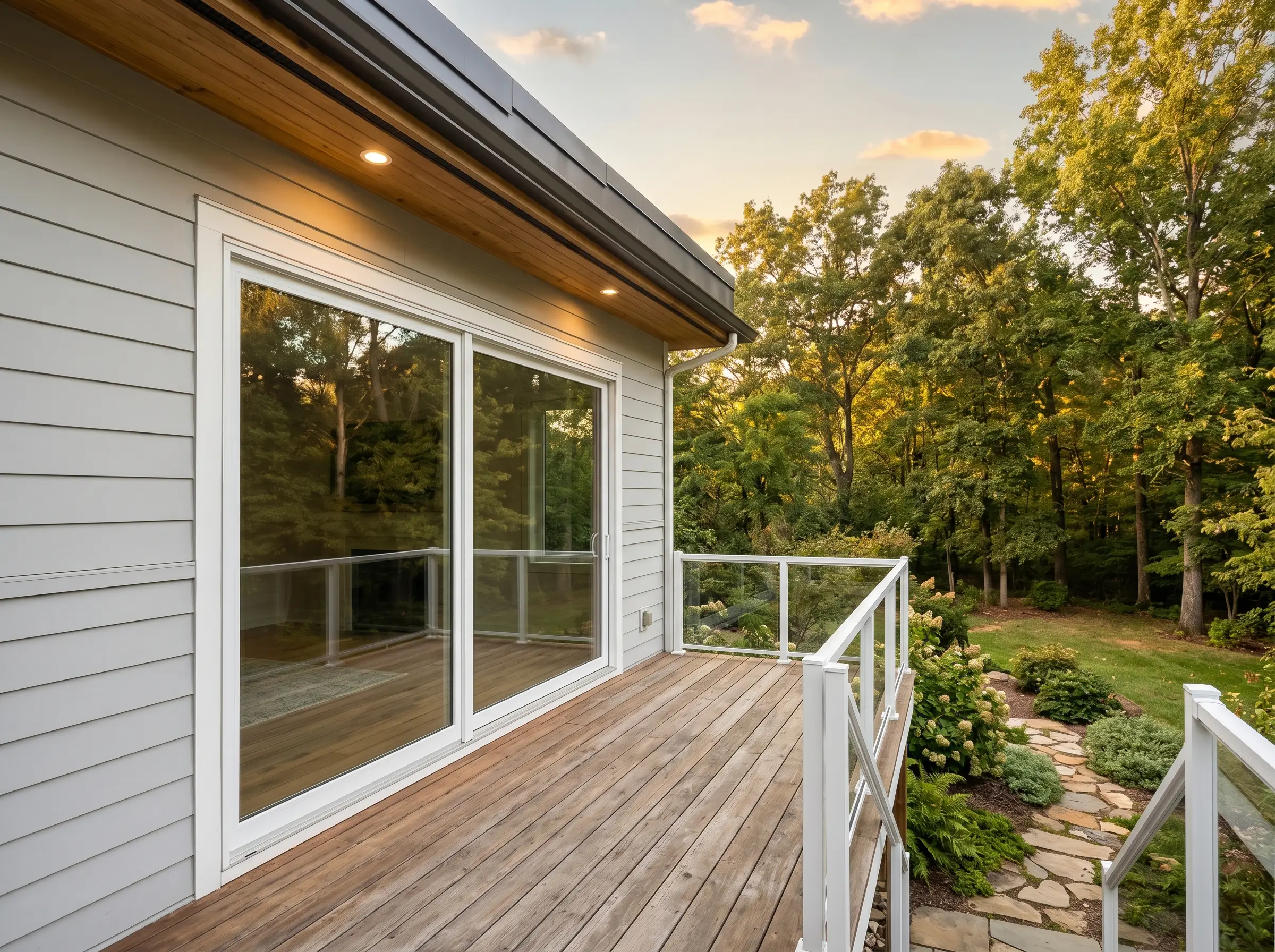 Sliding Glass Patio — installed example