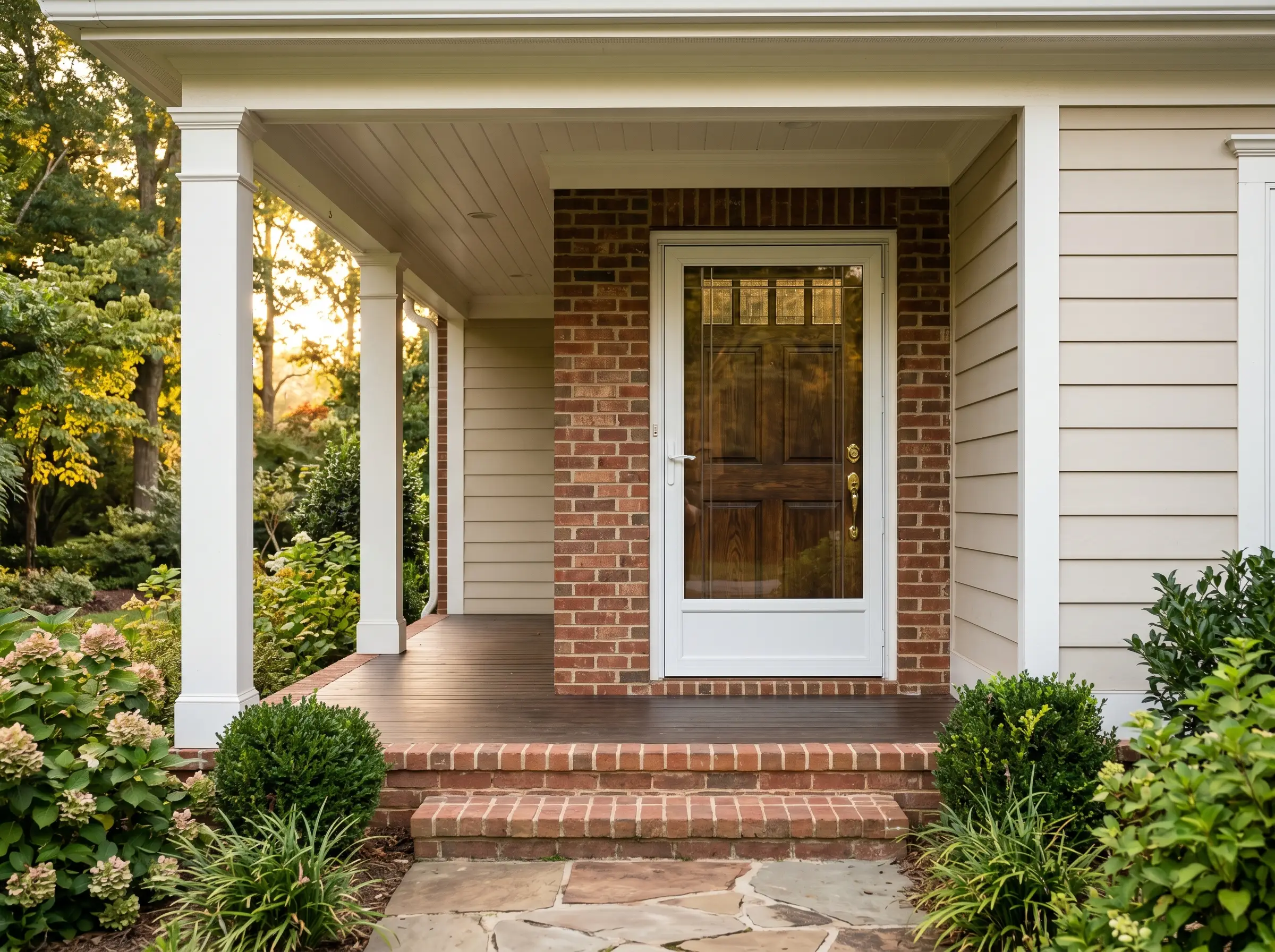 Storm Doors — installed example