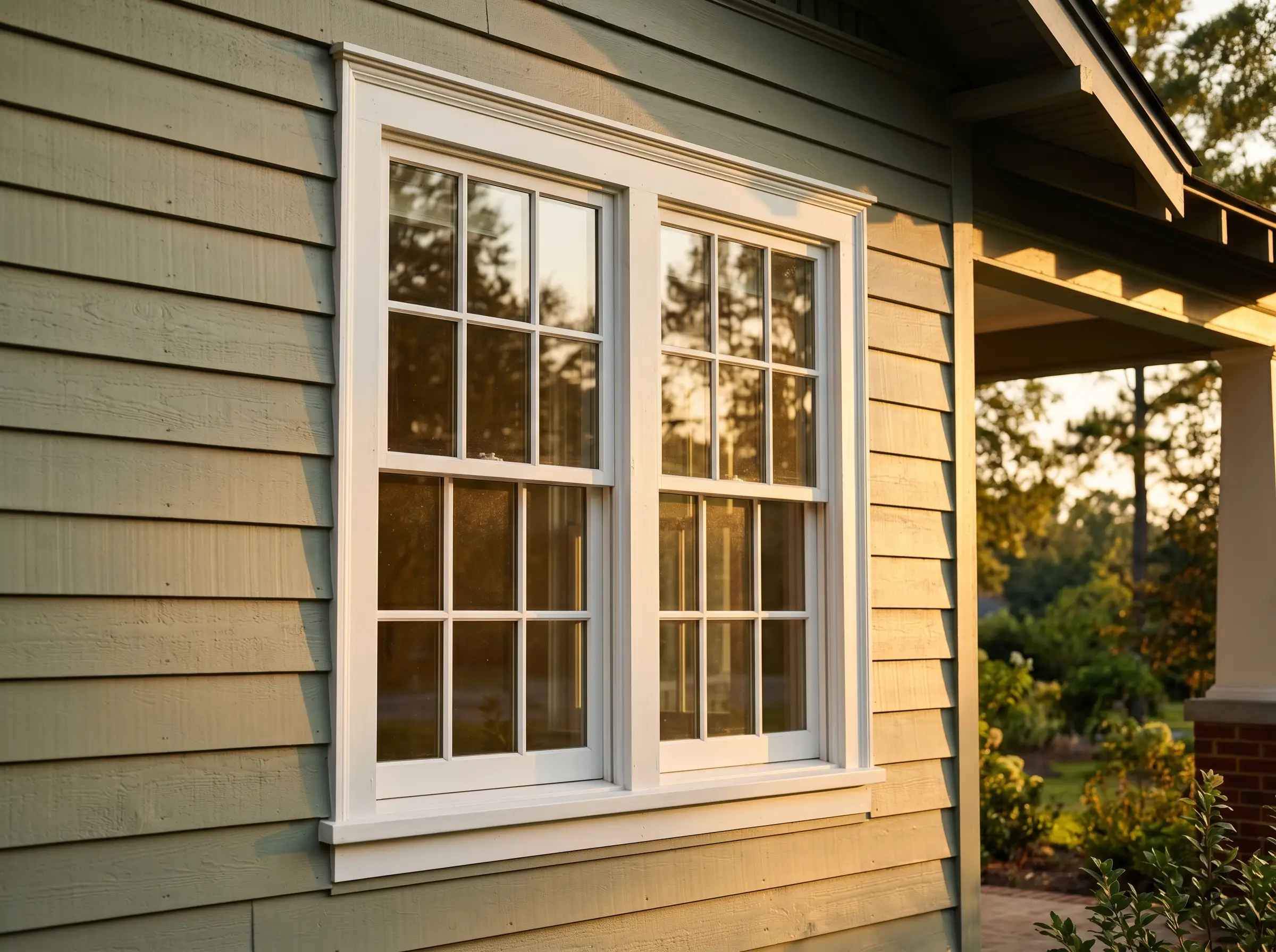 Double-Hung window — installed example